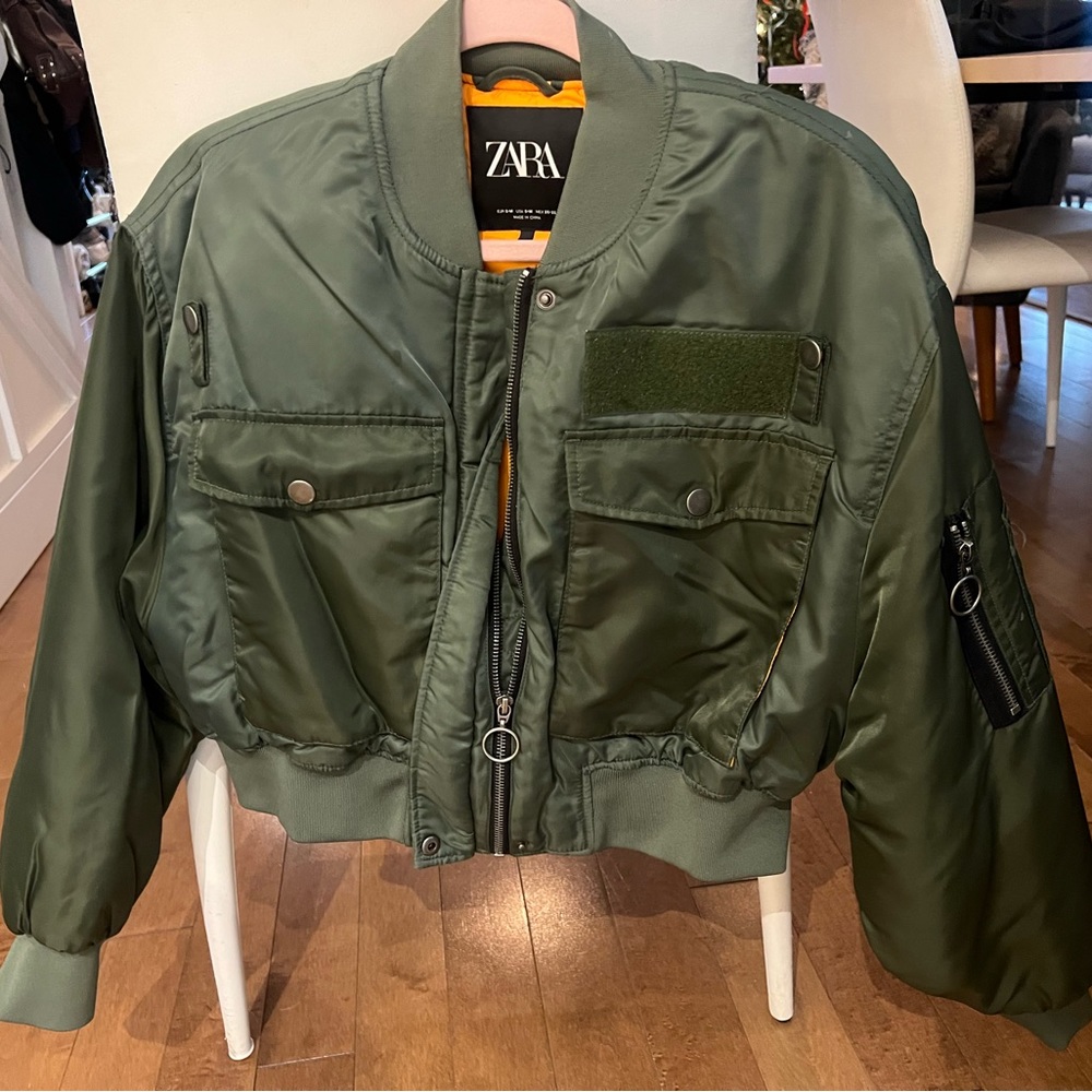 Zara bomber jacket